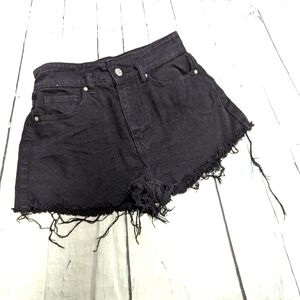 Pacsun black denim Mom Shorts